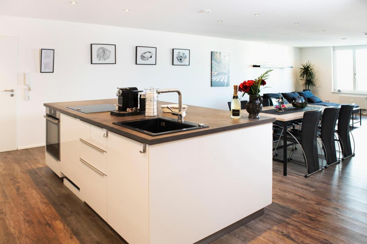 Luxus Suite Im Herzen Von Kempten***** +Parkplatz Εξωτερικό φωτογραφία